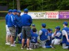 Post game huddle