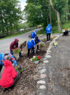 A ALL STARS AT ZOO PLANTING