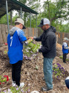 A ALL STARS AT ZOO PLANTING