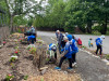 A ALL STARS AT ZOO PLANTING