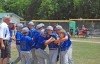 Players celebrate winning D-10 title